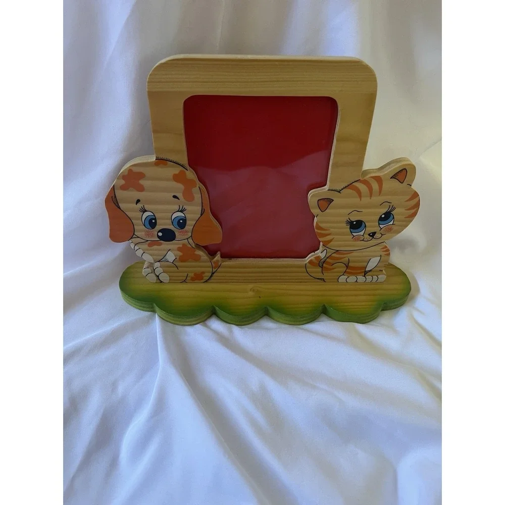 Child-Like Picture Frame Made In Italy by Bertolucci Vintage Rare, Unique